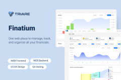 Finatium - Web App that Makes Managing Money Super Easy
